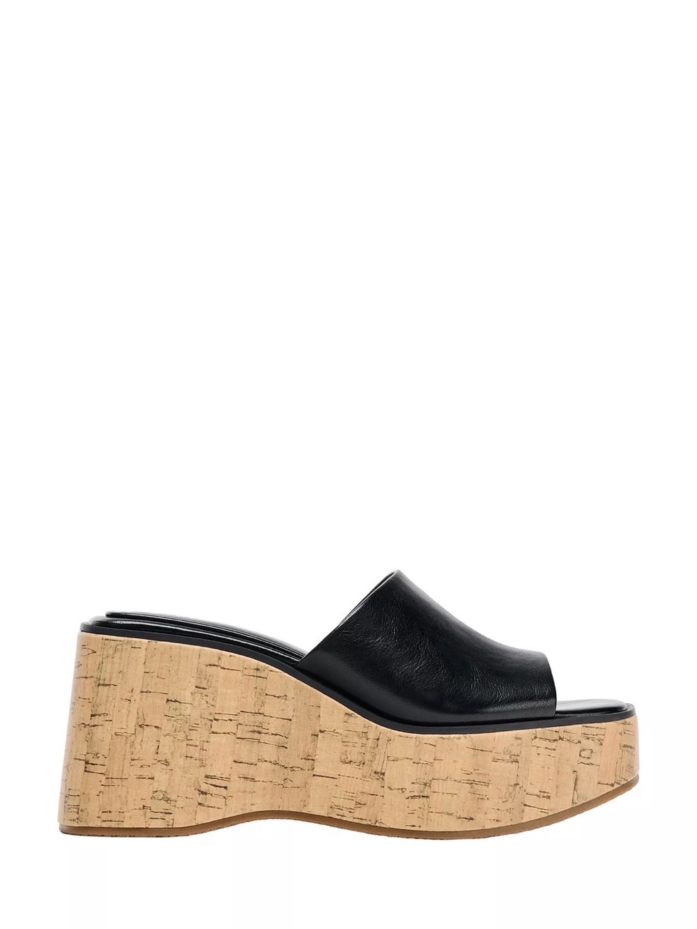Zara Cork Wedges Mules Women’s